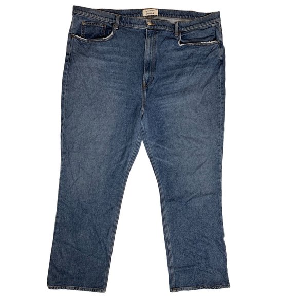 Reformation Liza High Straight Jeans Tag 24 Blue High-Rise W45xL40 Denim - Picture 1 of 12
